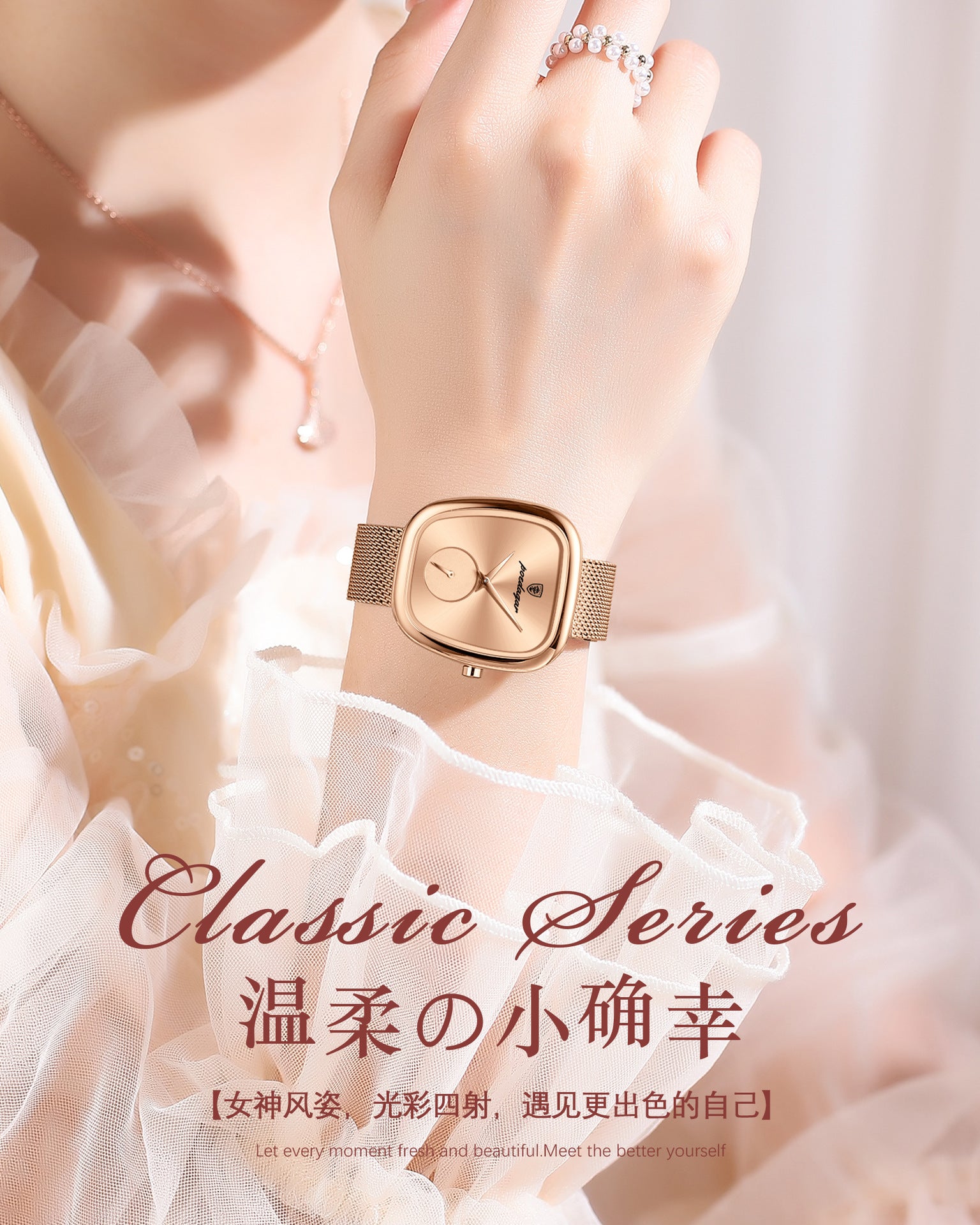 Swiss Brand Genuine Women's Watch Female Student Luxury Fashion Quartz Watch Live Export Hot Item Dropshipping