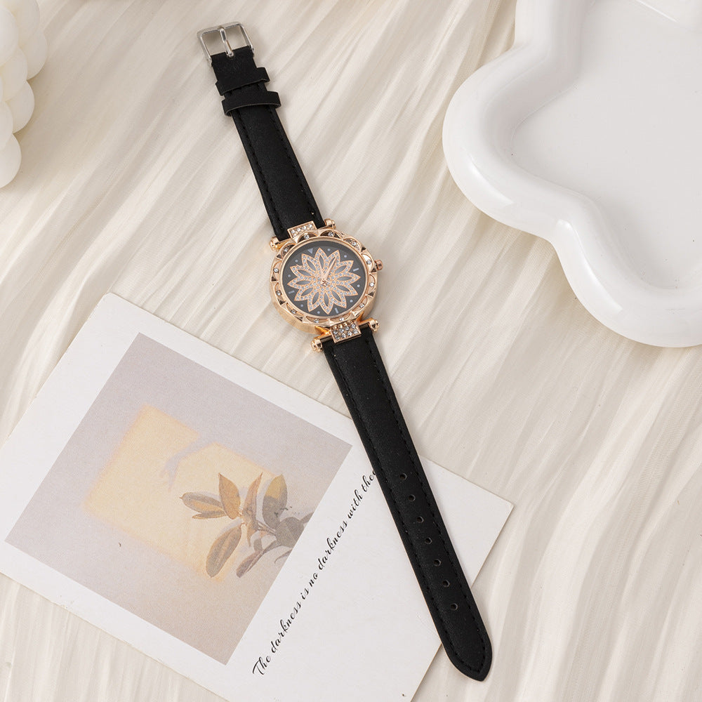 Cross-border Fashion Simple Women's Hot Trendy Matte Quartz Watch
