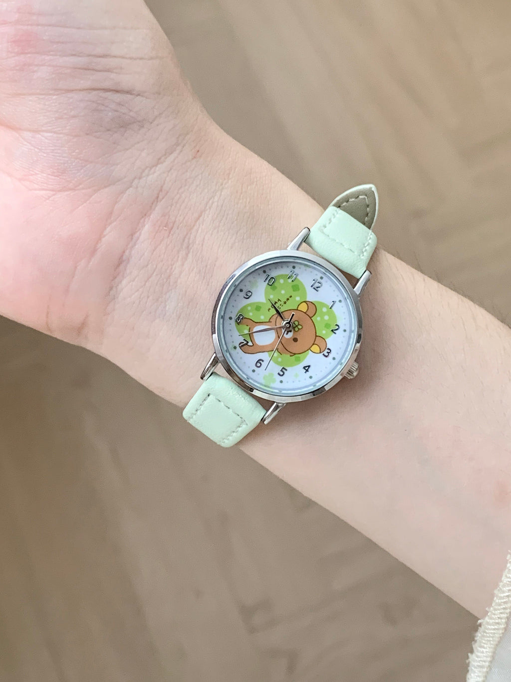 Japanese Style Hot Sale Rilakkuma Watch for Women Simple Cartoon Girl Watch Cute Student Party Women's Wristwatch Wholesale