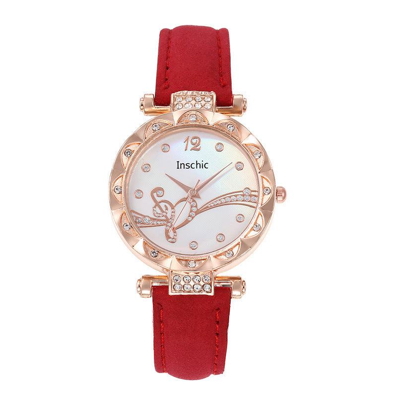 New Cross-Border Trade Watch Simple Niche Fashion Quartz Watch Hot-Selling Retro Women's Watch