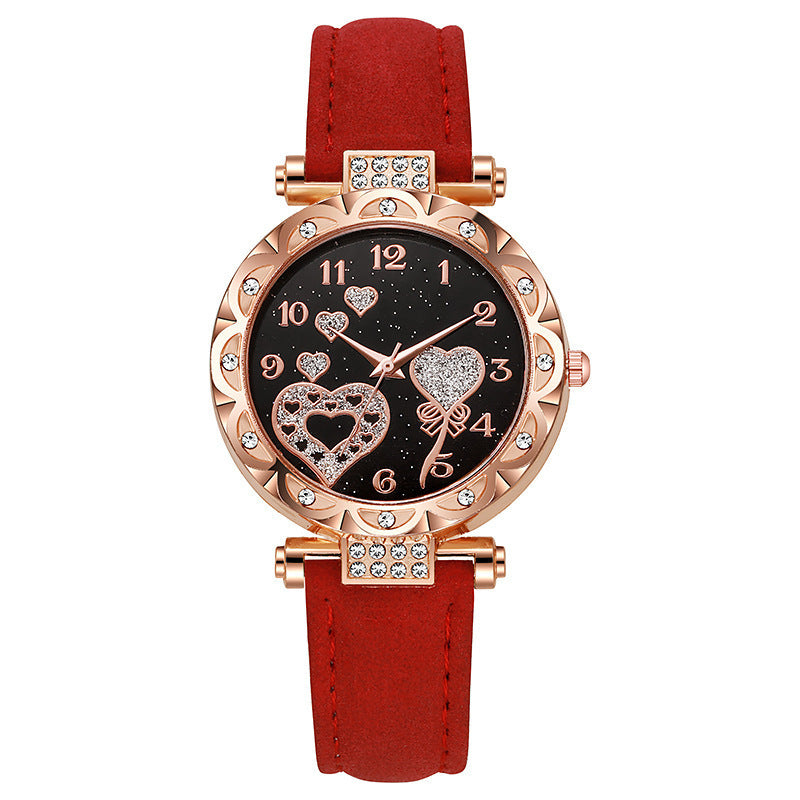 Southeast Asia Cross-Border E-commerce Low Price Women's Watches Wholesale Fashion Simple Belt Watches Girls Casual Quartz Watches