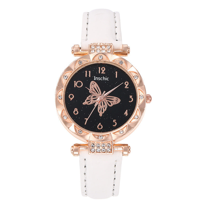 Cross-border E-commerce Hot-selling Women's Watch Large Butterfly Casual Decorative Watch High-end Quartz Watch for Women Wholesale