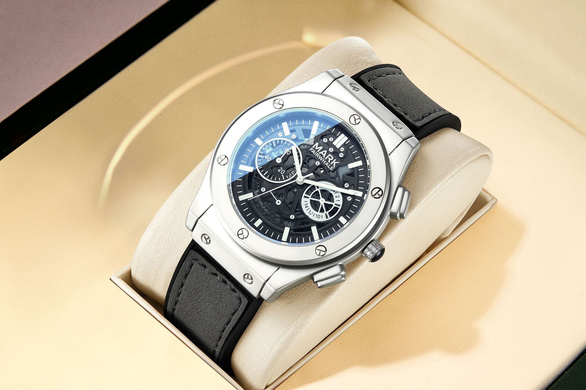 Mark Huafei/Mark Fairwhale Watch Brand New Factory Direct Export Quartz Wristwatch Single Case