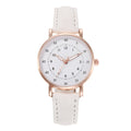 Cross-Border Hot-Selling Women's Fashion Simple Round Pointer High-End Versatile Fashion Watch Student Quartz Wristwatch