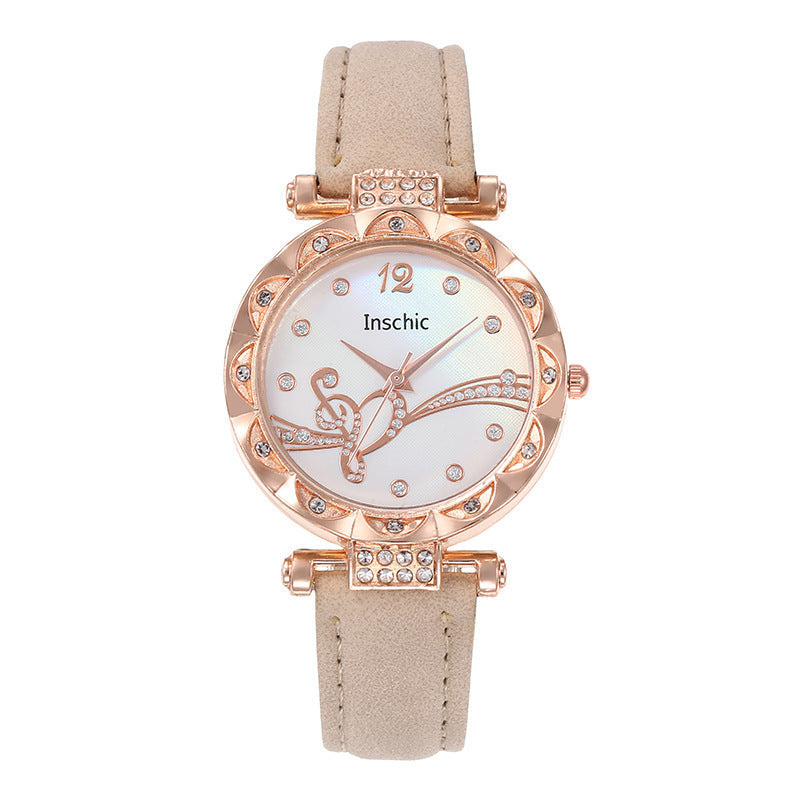 New Cross-Border Trade Watch Simple Niche Fashion Quartz Watch Hot-Selling Retro Women's Watch