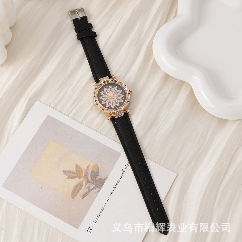 Cross-border Fashion Simple Women's Hot Trendy Matte Quartz Watch