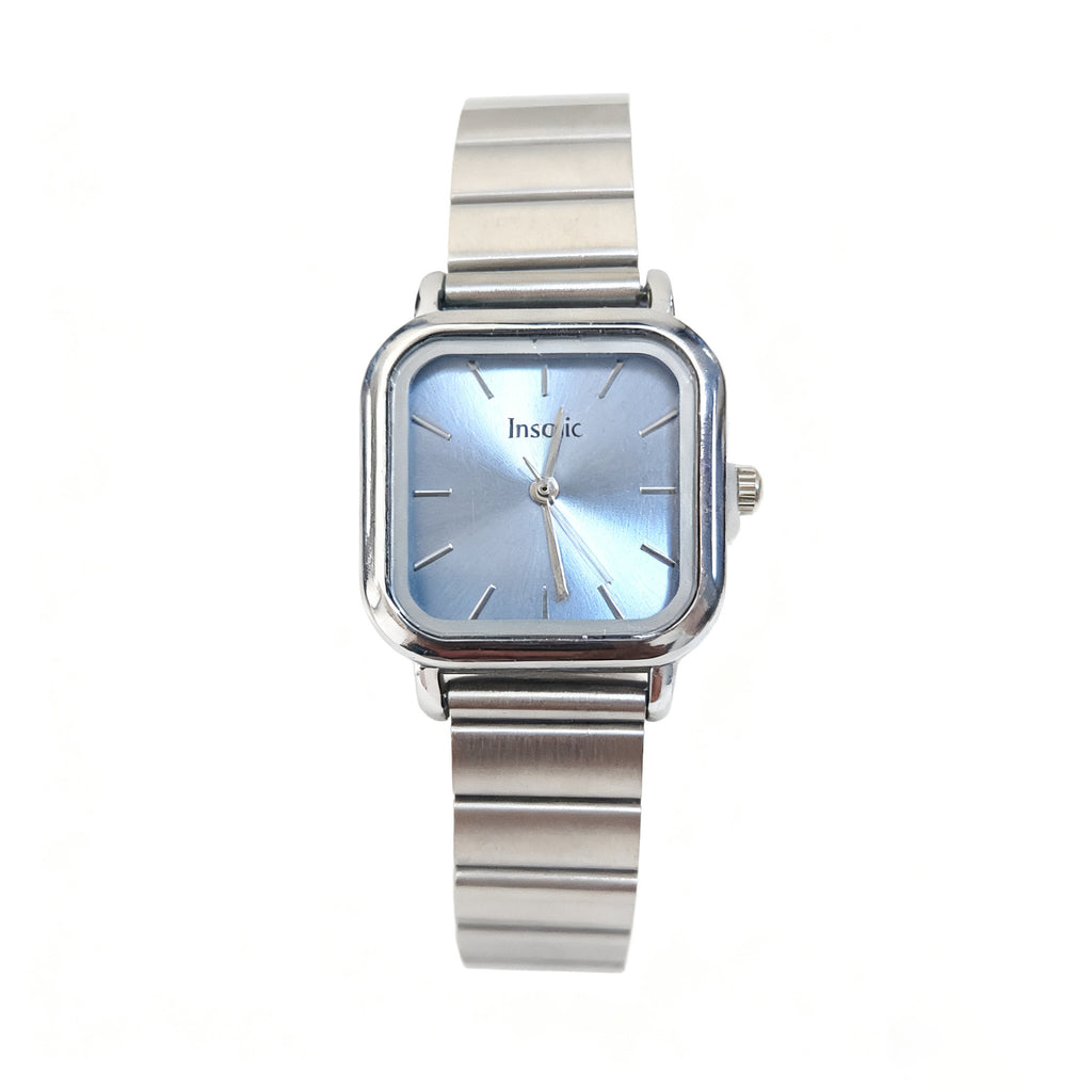 Cross-border Hot Selling Steel Strap Women's Watches Wholesale ins Women's Watch Girls Light Luxury Square Women's Watch Quartz Watch