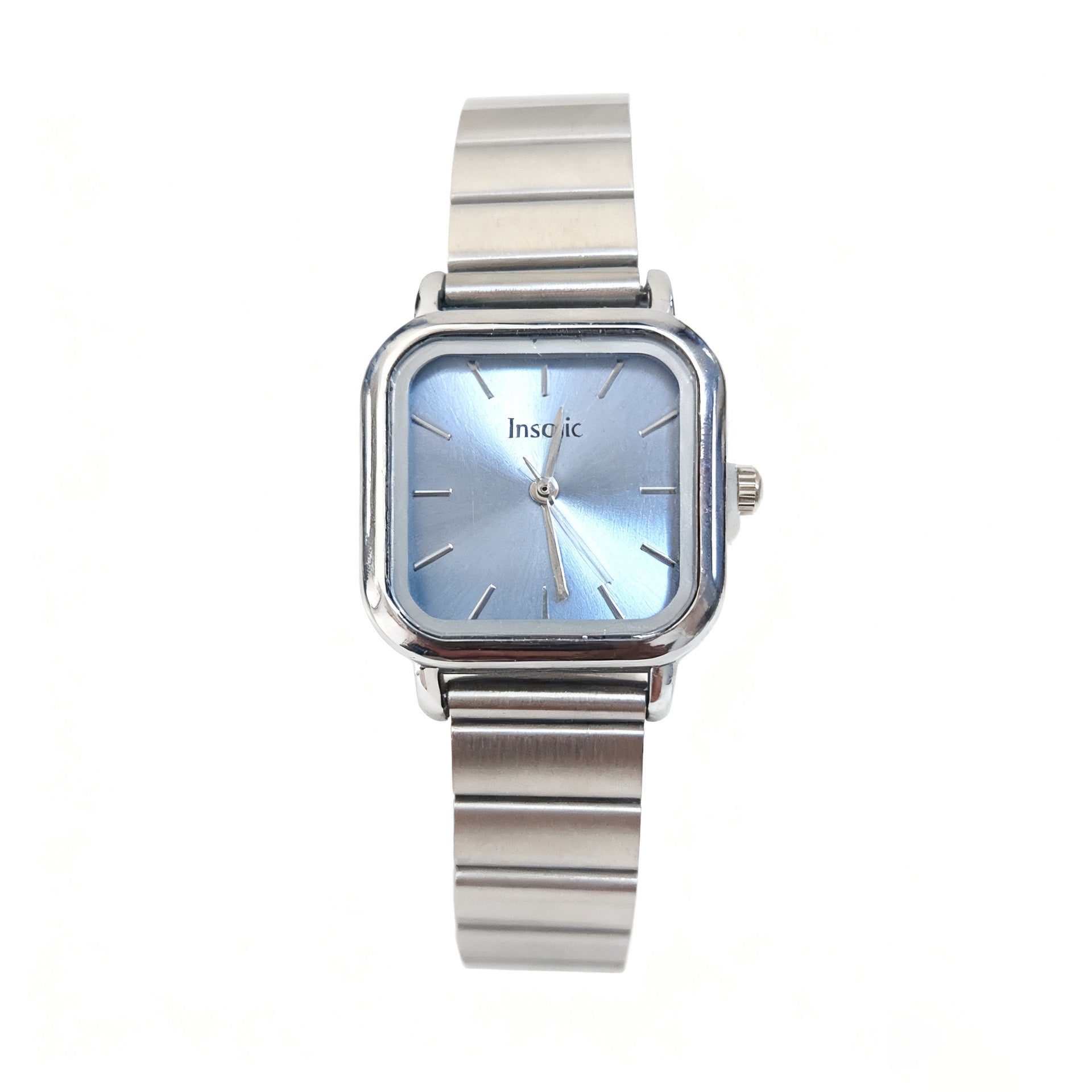 Cross-border Hot Selling Steel Strap Women's Watches Wholesale ins Women's Watch Girls Light Luxury Square Women's Watch Quartz Watch