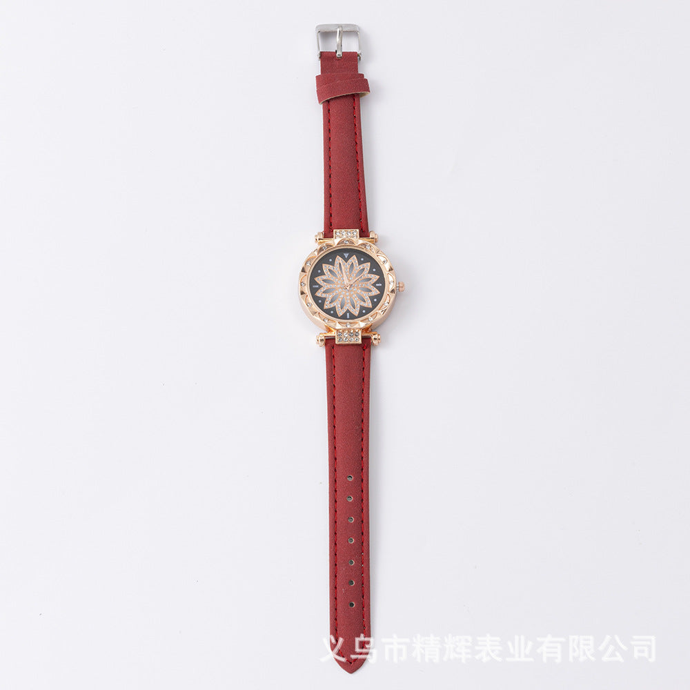 Cross-border Fashion Simple Women's Hot Trendy Matte Quartz Watch