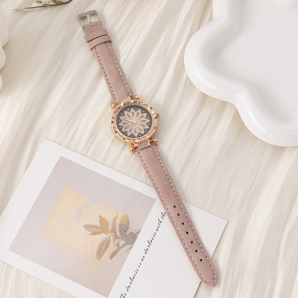 Cross-border Fashion Simple Women's Hot Trendy Matte Quartz Watch