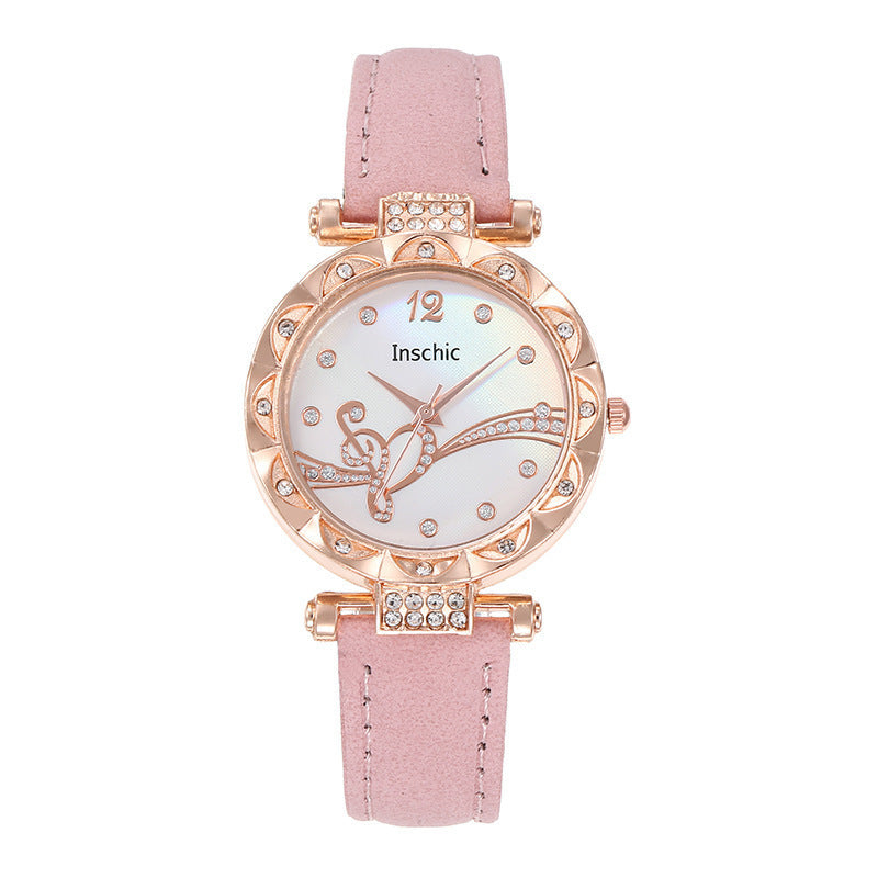 New Cross-Border Trade Watch Simple Niche Fashion Quartz Watch Hot-Selling Retro Women's Watch