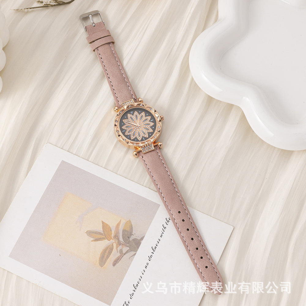 Cross-border Fashion Simple Women's Hot Trendy Matte Quartz Watch