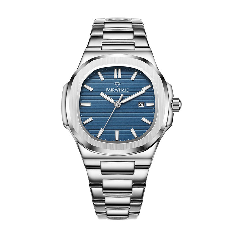 Mark Huafei Mark Fairwhale Men's Watch Business Simple Quartz Watch Popular Nautilus Watch