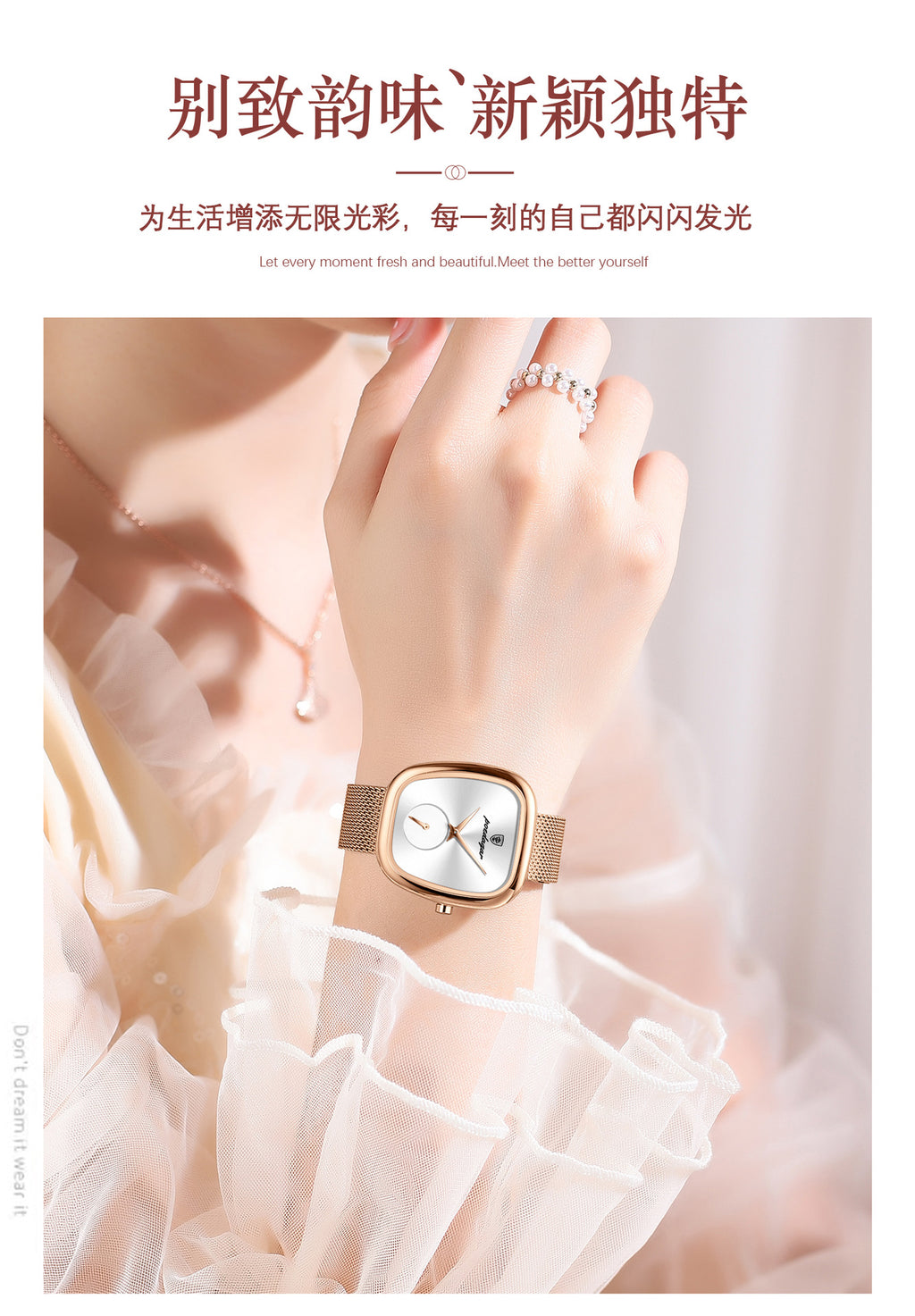 Swiss Brand Genuine Women's Watch Female Student Luxury Fashion Quartz Watch Live Export Hot Item Dropshipping