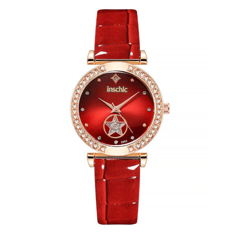 Cross-border E-commerce Watch Set Factory Wholesale Women's Watch Quartz Watch Gift Box Fashion Trendy Watch Set