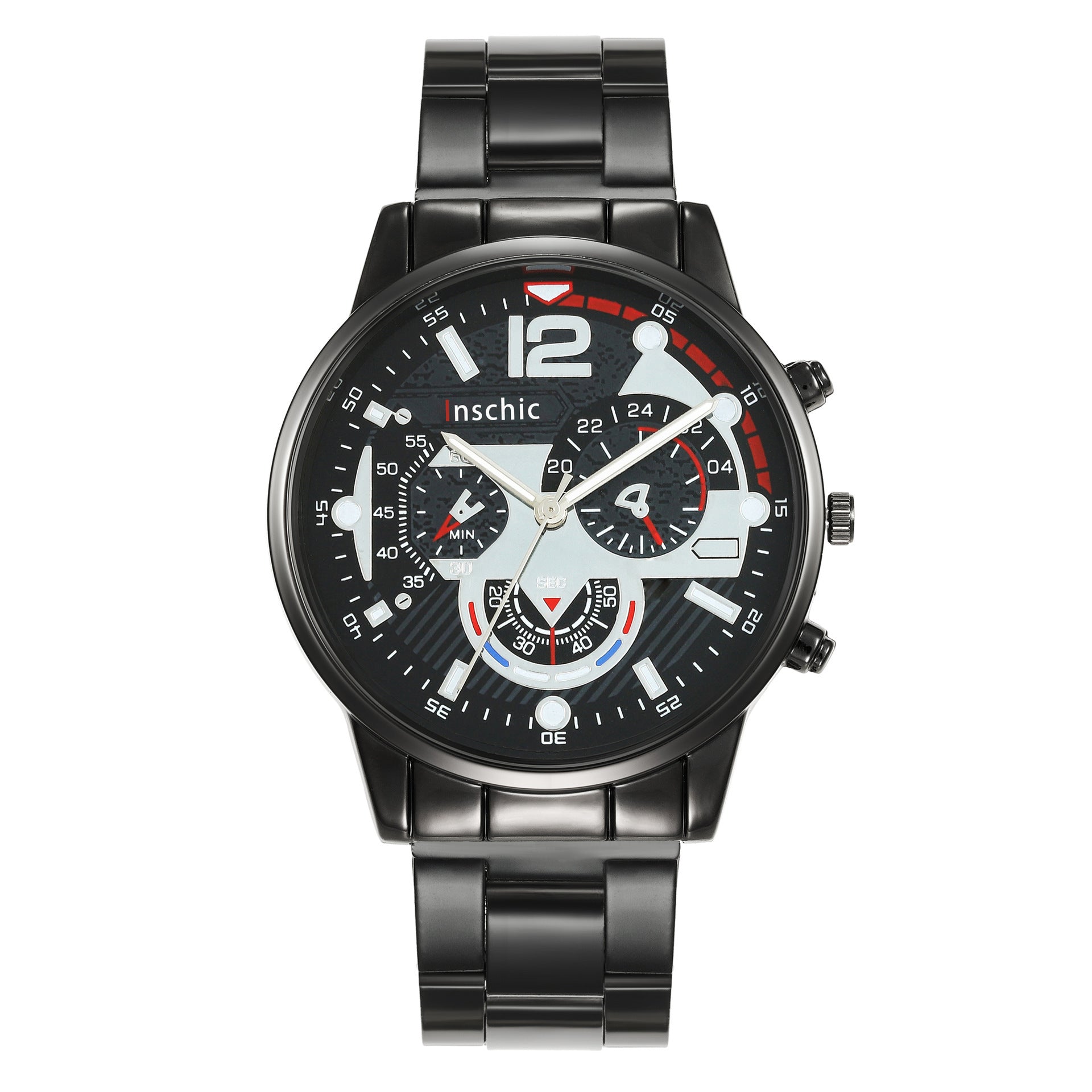 Cross-border E-commerce Hot-selling Men's Watches Wholesale Casual Sports Watches Men's Steel Band Quartz Watches