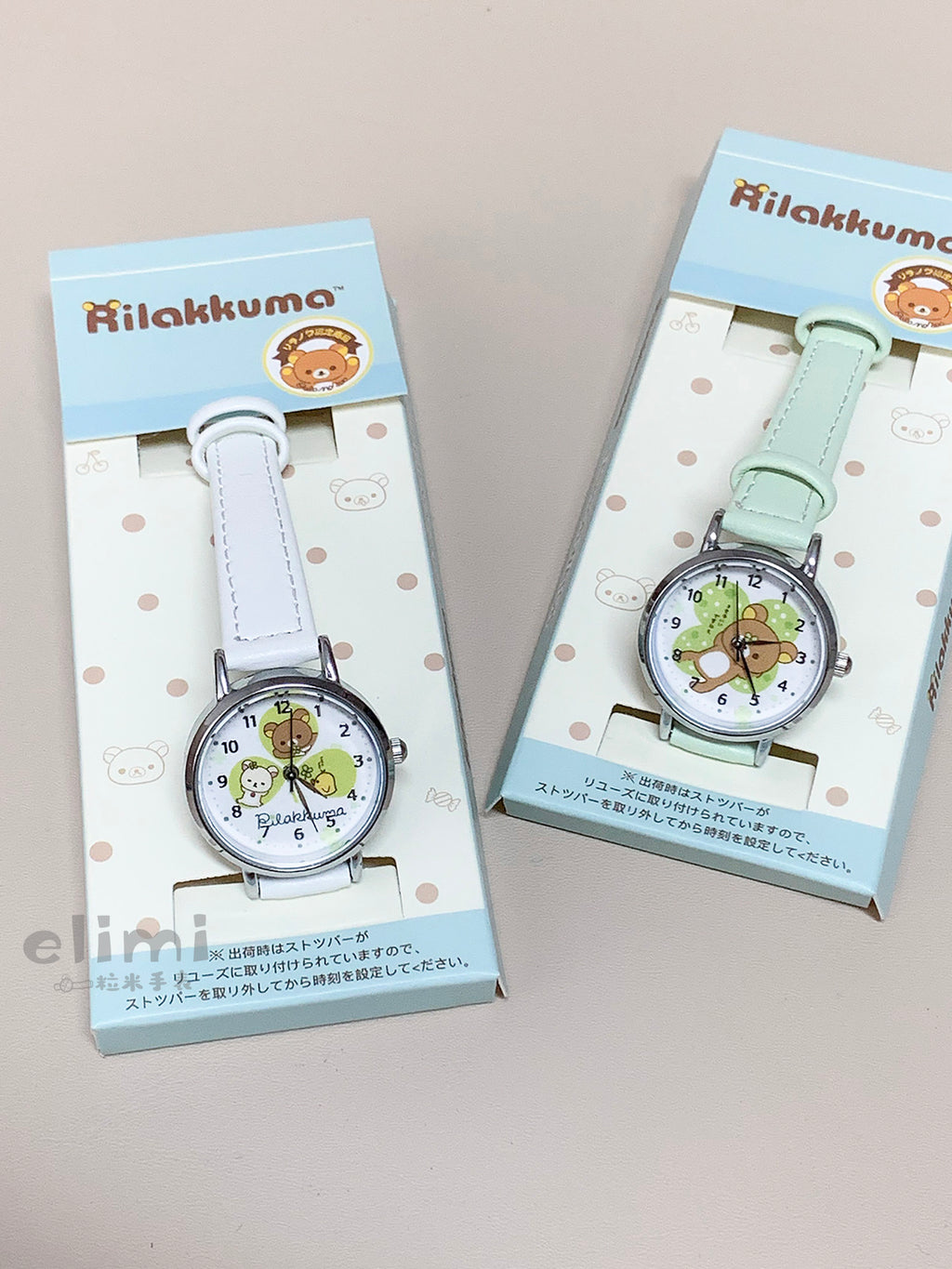 Japanese Style Hot Sale Rilakkuma Watch for Women Simple Cartoon Girl Watch Cute Student Party Women's Wristwatch Wholesale