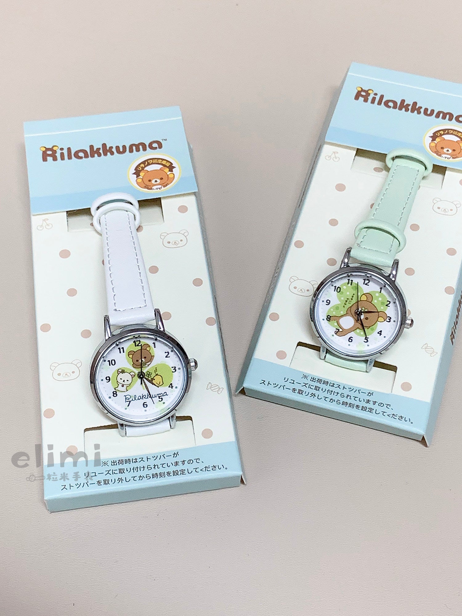 Japanese Style Hot Sale Rilakkuma Watch for Women Simple Cartoon Girl Watch Cute Student Party Women's Wristwatch Wholesale