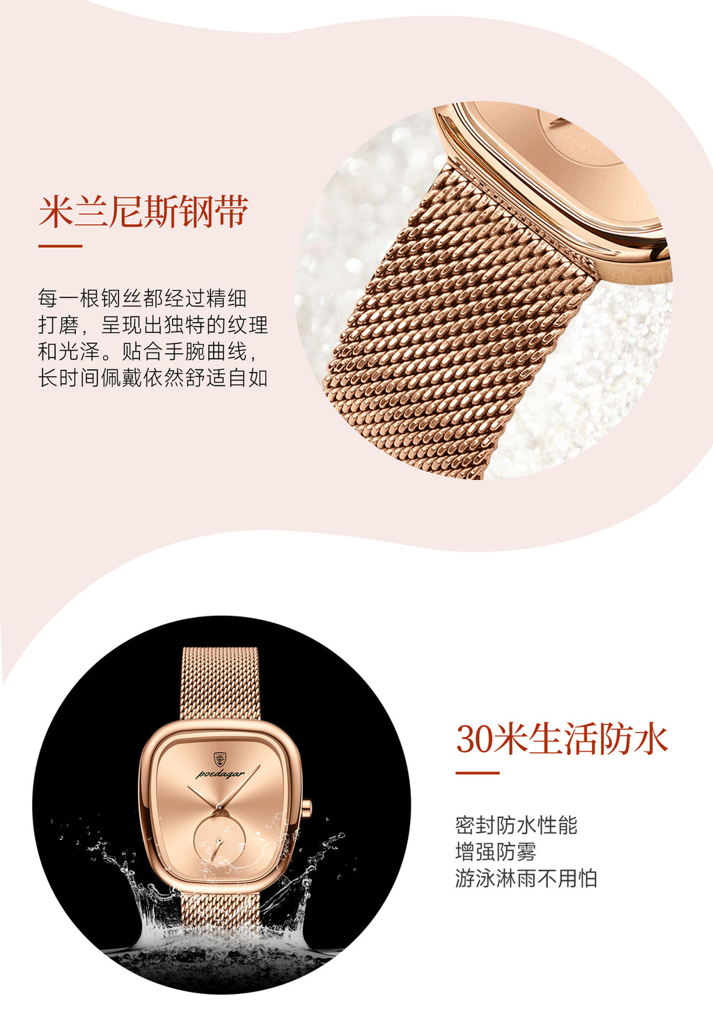 Swiss Brand Genuine Women's Watch Female Student Luxury Fashion Quartz Watch Live Export Hot Item Dropshipping