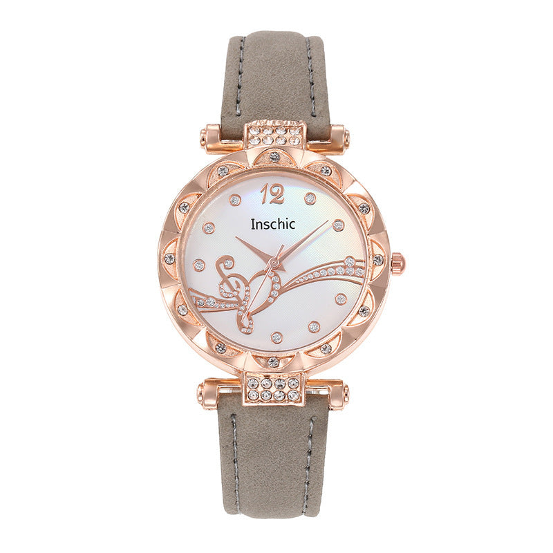 New Cross-Border Trade Watch Simple Niche Fashion Quartz Watch Hot-Selling Retro Women's Watch
