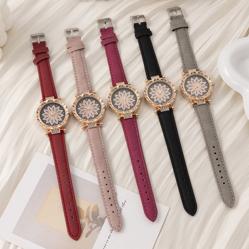 Cross-border Fashion Simple Women's Hot Trendy Matte Quartz Watch