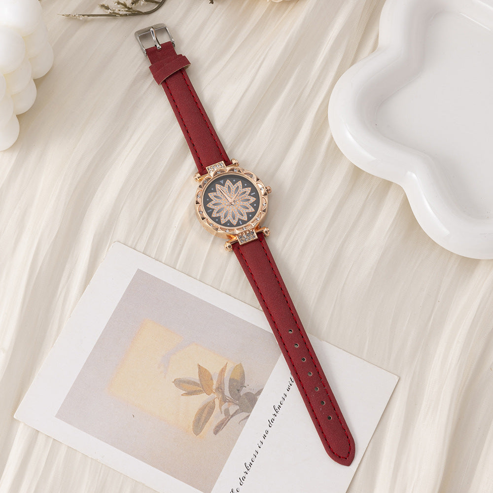 Cross-border Fashion Simple Women's Hot Trendy Matte Quartz Watch