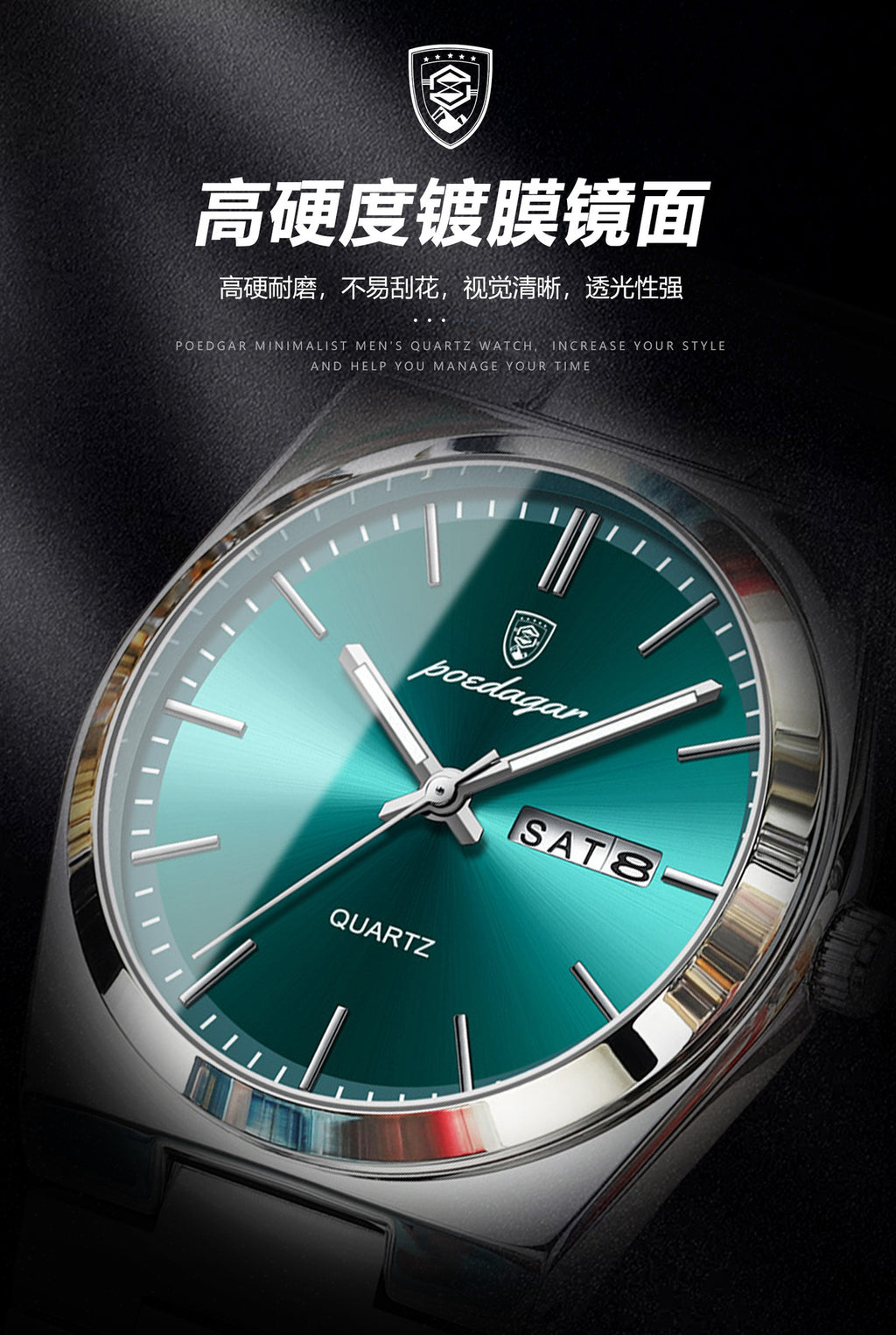 Swiss Brand New Ultra-Thin Men's Watch Waterproof Luminous Quartz Watch Live Export Hot Item Dropshipping