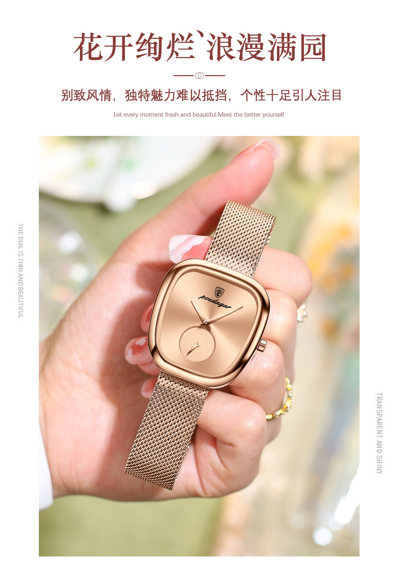 Swiss Brand Genuine Women's Watch Female Student Luxury Fashion Quartz Watch Live Export Hot Item Dropshipping