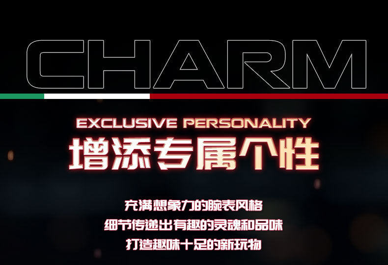 Mark Huafei/Mark Fairwhale Watch Brand Roulette Rotatable Watch Cross-Border Men's Quartz Watch