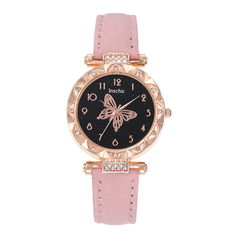 Cross-border E-commerce Hot-selling Women's Watch Large Butterfly Casual Decorative Watch High-end Quartz Watch for Women Wholesale