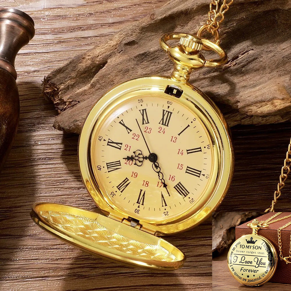 Delta Action Merchandise Men's Watches Wholesale Said Pocket Watches Retro Flip Pocket Watches Men's Watches High-end Feel