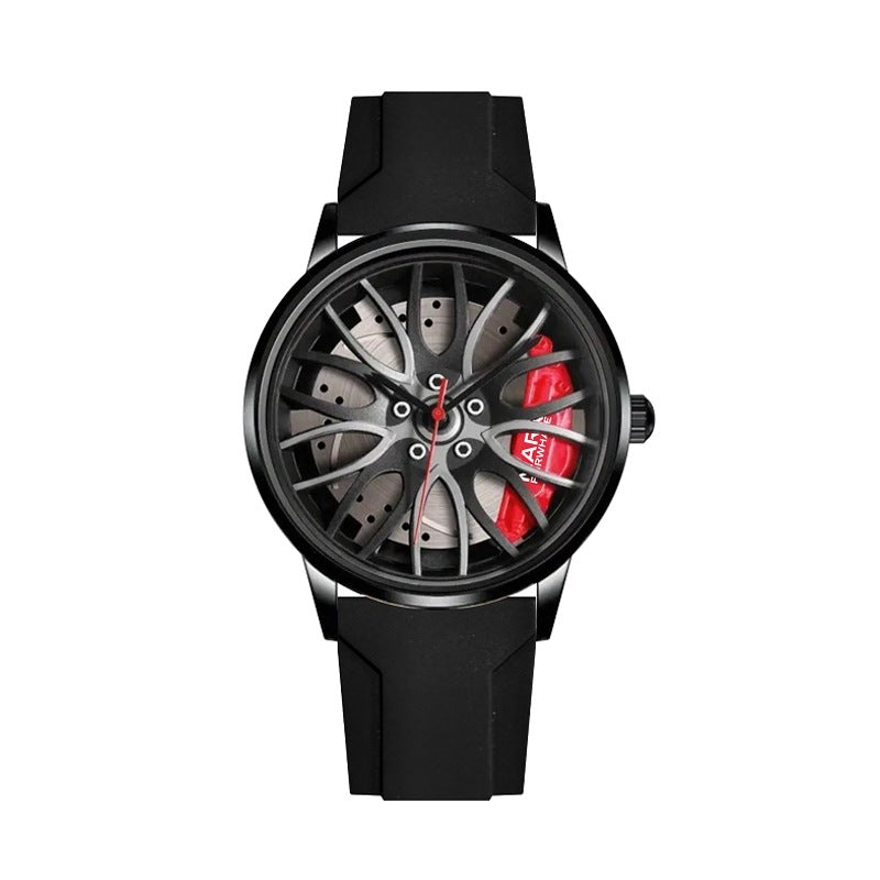 Mark Huafei/Mark Fairwhale Hot-selling Men's Sports Personality Wheel Hub Quartz Watch for Men