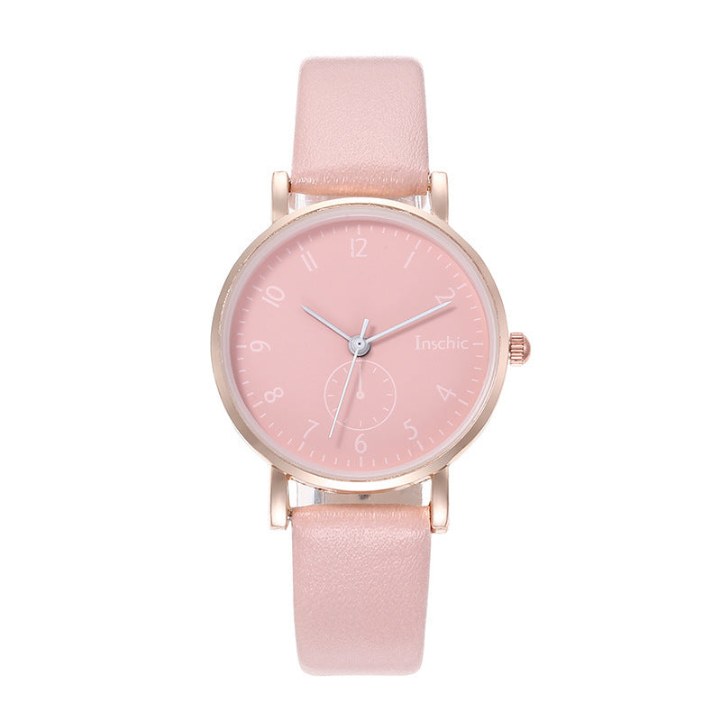 Factory Direct New Women's Watch Korean Version Light Luxury Elegant Simple Fashion Compact Versatile Quartz Watch