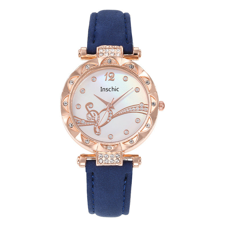 New Cross-Border Trade Watch Simple Niche Fashion Quartz Watch Hot-Selling Retro Women's Watch