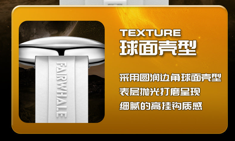 Mark Huafei Mark Fairwhale Watch brand new trendy stylish waterproof luminous quartz wristwatch