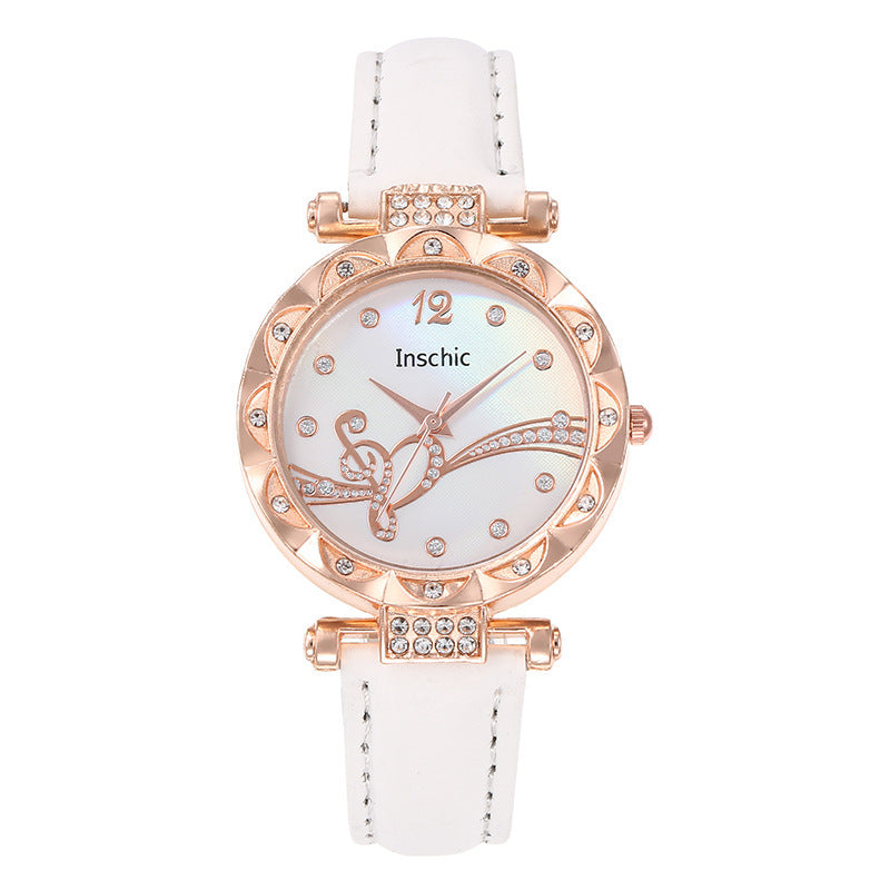 New Cross-Border Trade Watch Simple Niche Fashion Quartz Watch Hot-Selling Retro Women's Watch