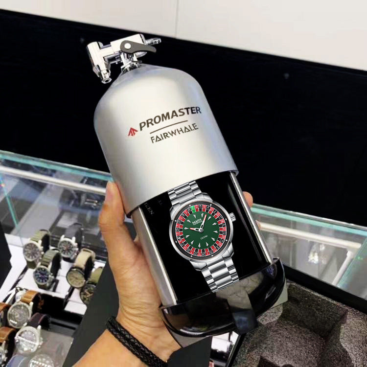 Mark Huafei/Mark Fairwhale Watch Brand Roulette Rotatable Watch Cross-Border Men's Quartz Watch